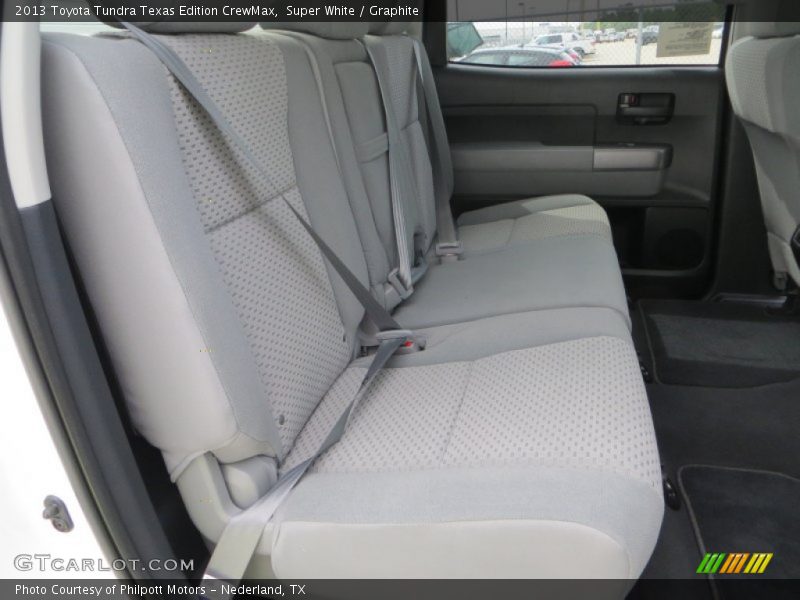 Super White / Graphite 2013 Toyota Tundra Texas Edition CrewMax