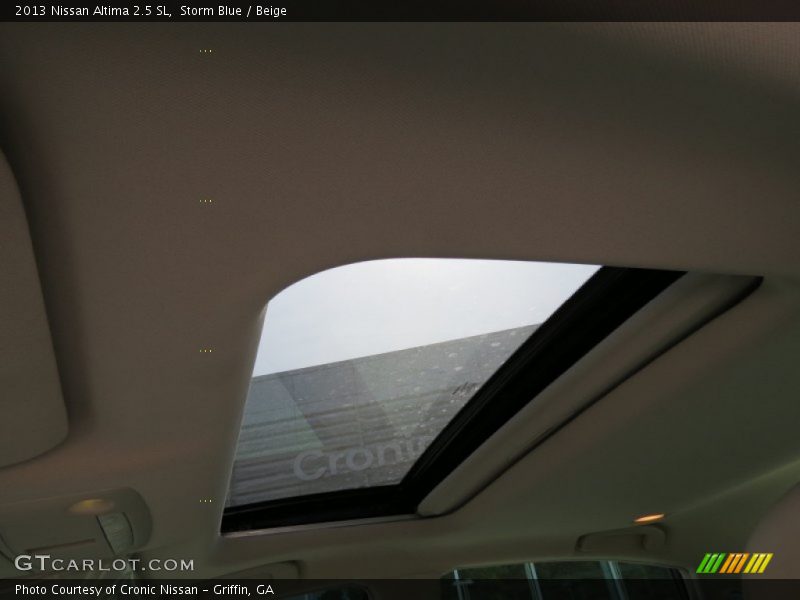 Storm Blue / Beige 2013 Nissan Altima 2.5 SL