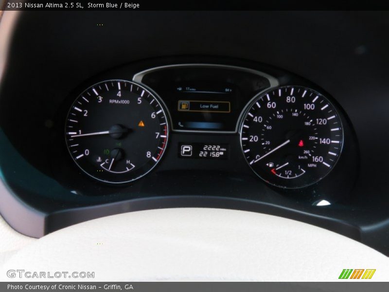 Storm Blue / Beige 2013 Nissan Altima 2.5 SL