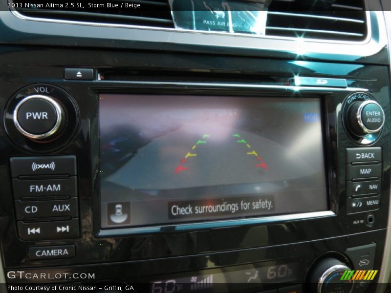 Storm Blue / Beige 2013 Nissan Altima 2.5 SL