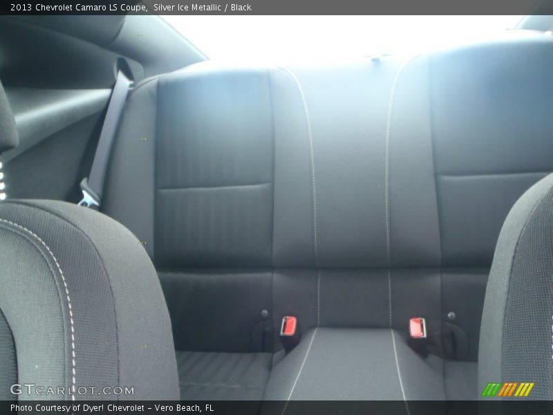 Silver Ice Metallic / Black 2013 Chevrolet Camaro LS Coupe