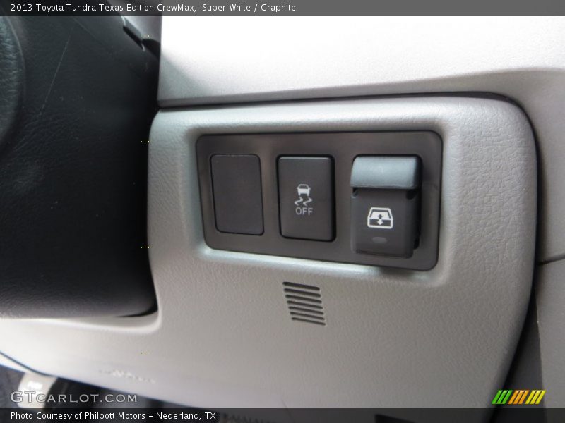Super White / Graphite 2013 Toyota Tundra Texas Edition CrewMax