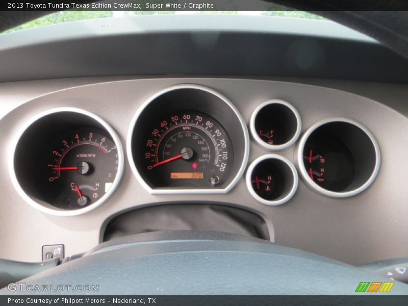 Super White / Graphite 2013 Toyota Tundra Texas Edition CrewMax
