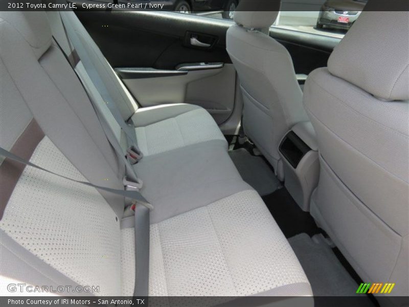 Cypress Green Pearl / Ivory 2012 Toyota Camry LE