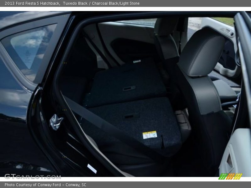 Tuxedo Black / Charcoal Black/Light Stone 2013 Ford Fiesta S Hatchback