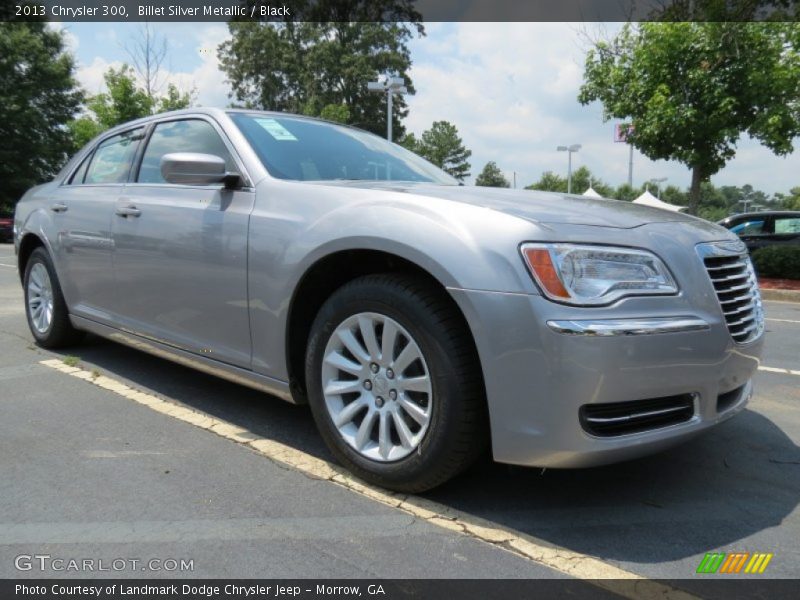 Billet Silver Metallic / Black 2013 Chrysler 300