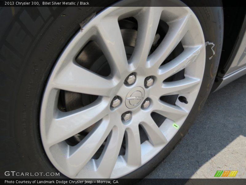 Billet Silver Metallic / Black 2013 Chrysler 300