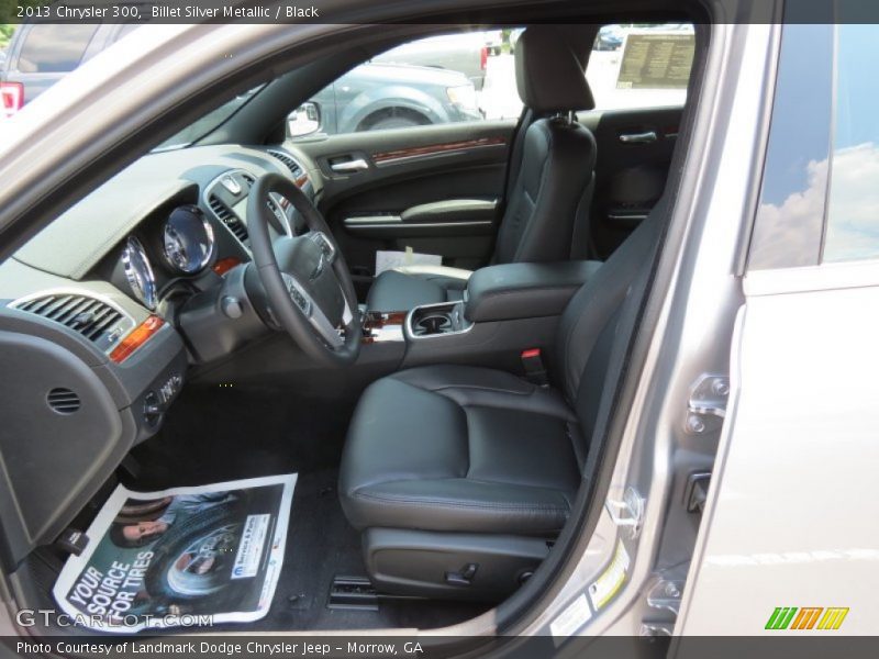 Billet Silver Metallic / Black 2013 Chrysler 300