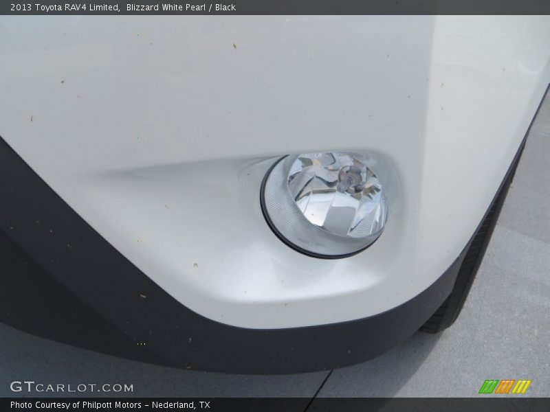 Blizzard White Pearl / Black 2013 Toyota RAV4 Limited