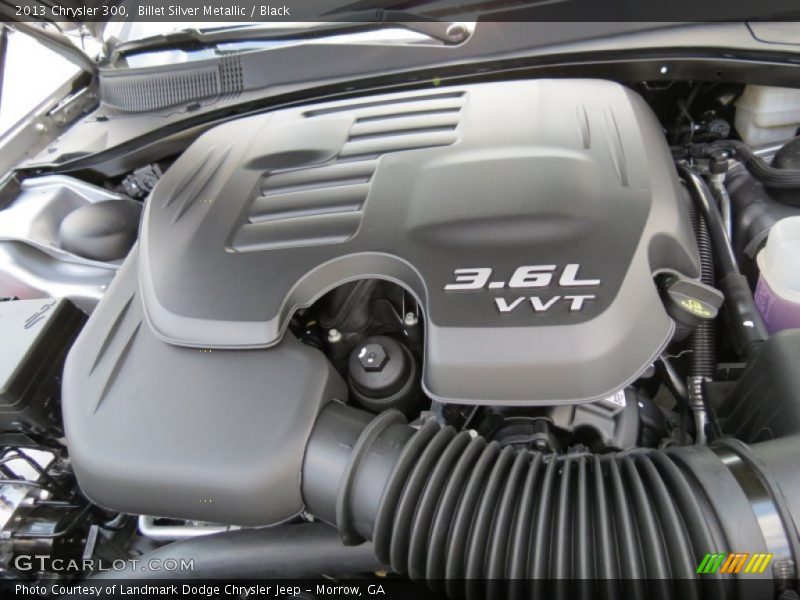 Billet Silver Metallic / Black 2013 Chrysler 300