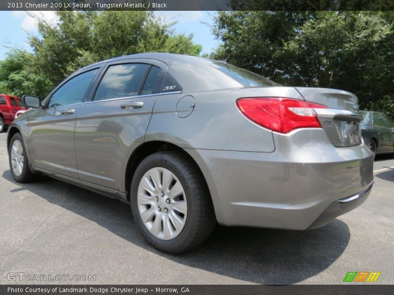 Tungsten Metallic / Black 2013 Chrysler 200 LX Sedan