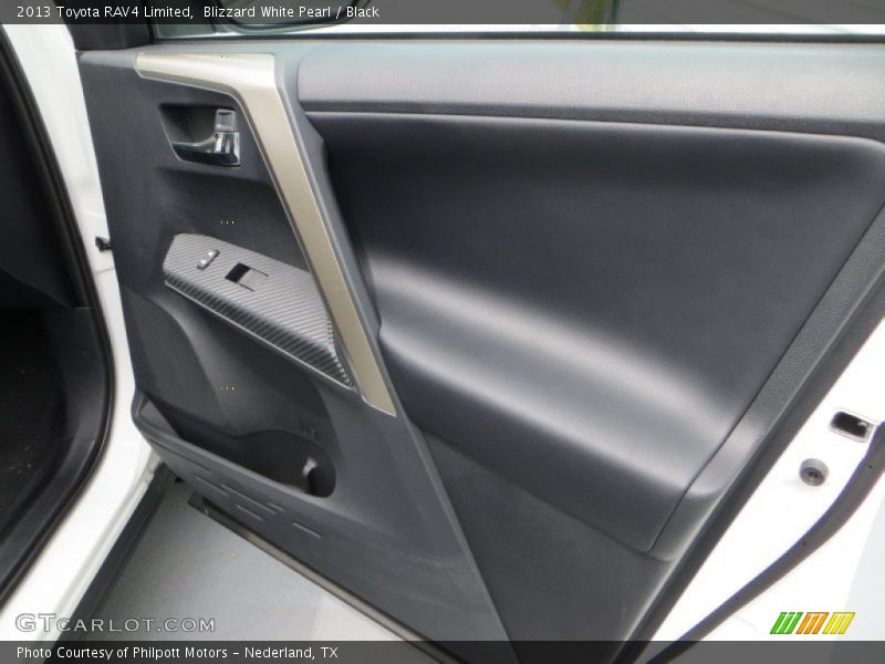Blizzard White Pearl / Black 2013 Toyota RAV4 Limited