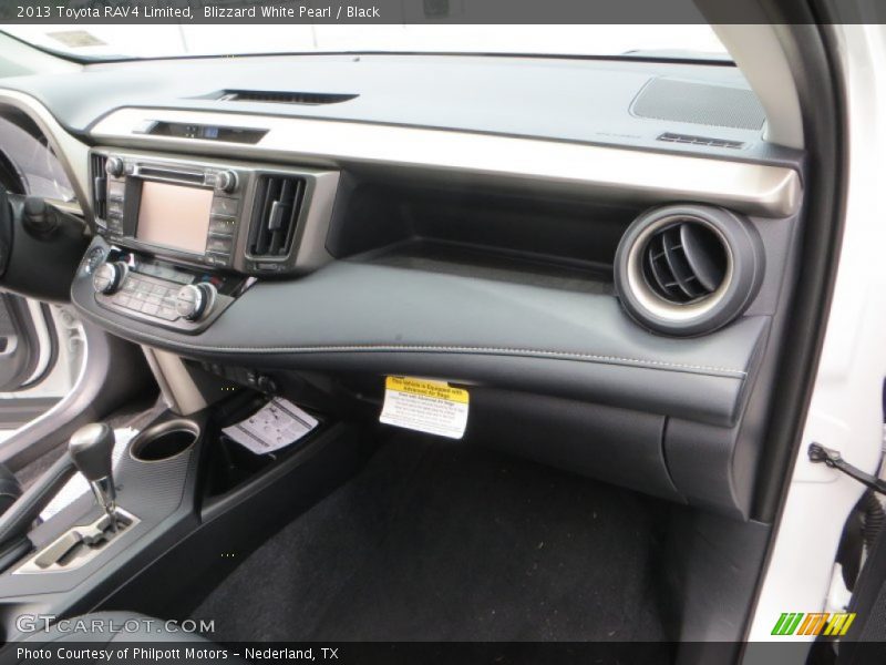 Blizzard White Pearl / Black 2013 Toyota RAV4 Limited