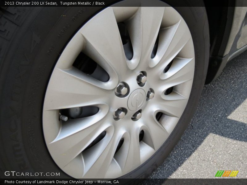 Tungsten Metallic / Black 2013 Chrysler 200 LX Sedan
