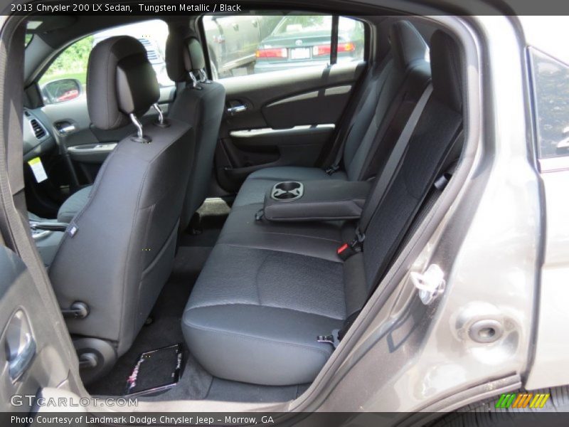 Tungsten Metallic / Black 2013 Chrysler 200 LX Sedan