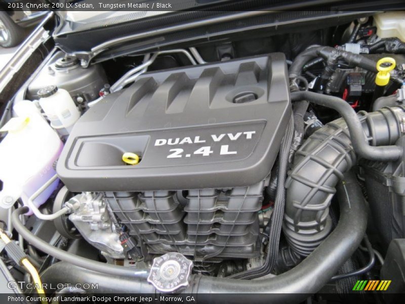Tungsten Metallic / Black 2013 Chrysler 200 LX Sedan