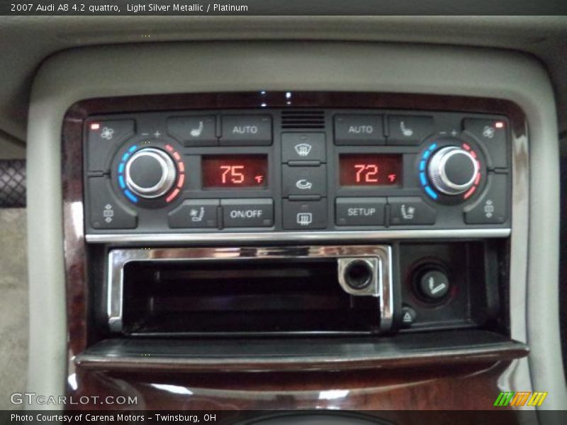 Light Silver Metallic / Platinum 2007 Audi A8 4.2 quattro