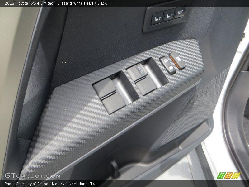 Blizzard White Pearl / Black 2013 Toyota RAV4 Limited