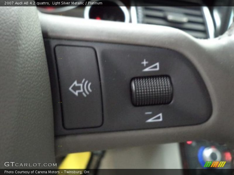 Light Silver Metallic / Platinum 2007 Audi A8 4.2 quattro