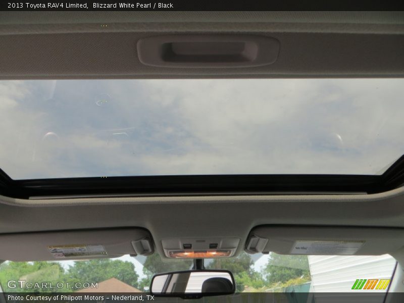 Blizzard White Pearl / Black 2013 Toyota RAV4 Limited