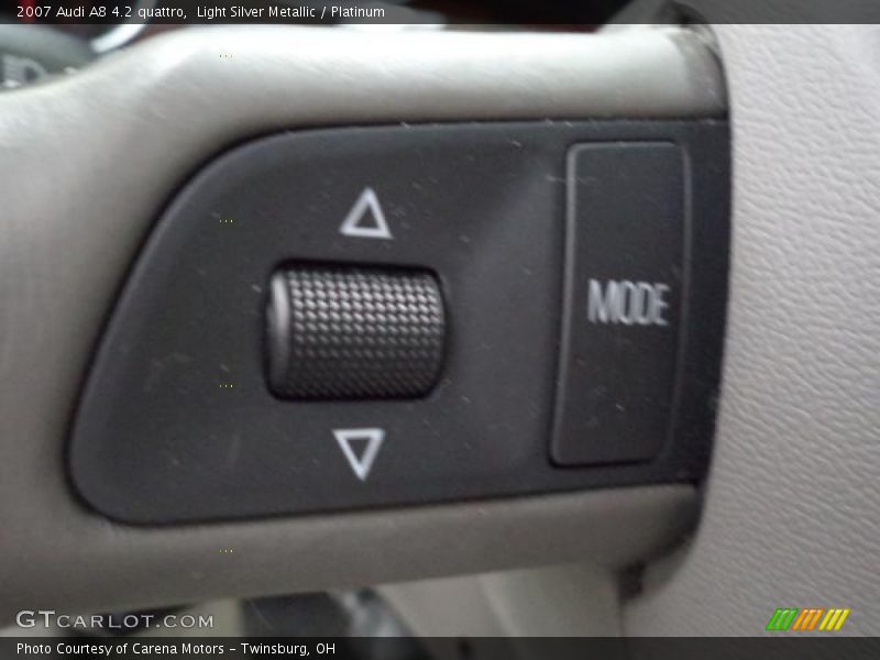 Light Silver Metallic / Platinum 2007 Audi A8 4.2 quattro