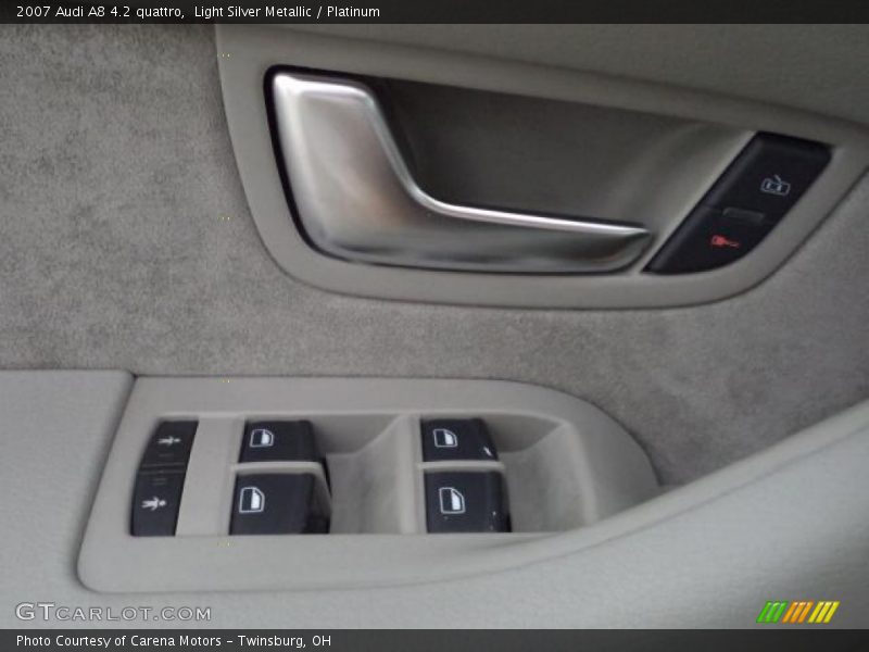 Light Silver Metallic / Platinum 2007 Audi A8 4.2 quattro