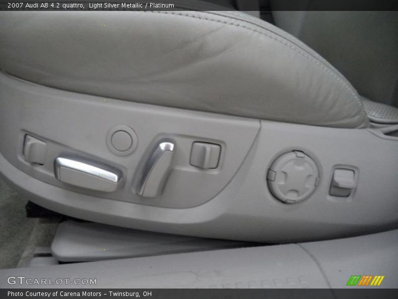 Light Silver Metallic / Platinum 2007 Audi A8 4.2 quattro