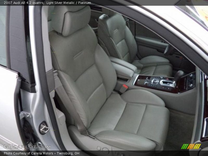 Light Silver Metallic / Platinum 2007 Audi A8 4.2 quattro