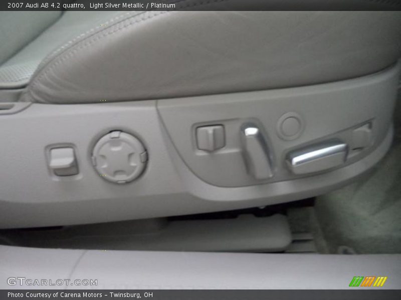 Light Silver Metallic / Platinum 2007 Audi A8 4.2 quattro