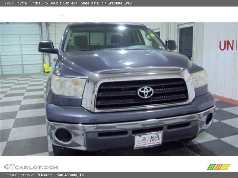 Slate Metallic / Graphite Gray 2007 Toyota Tundra SR5 Double Cab 4x4