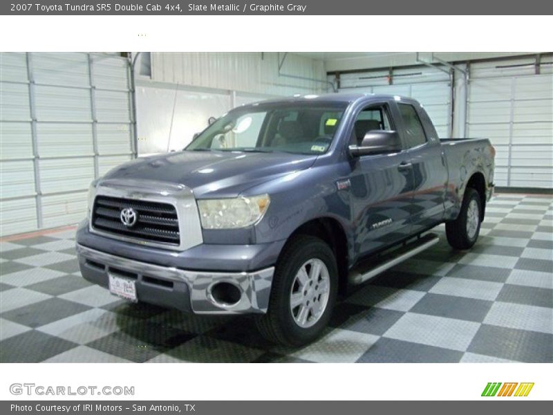 Slate Metallic / Graphite Gray 2007 Toyota Tundra SR5 Double Cab 4x4
