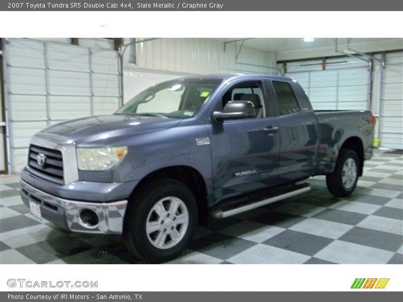 Slate Metallic / Graphite Gray 2007 Toyota Tundra SR5 Double Cab 4x4
