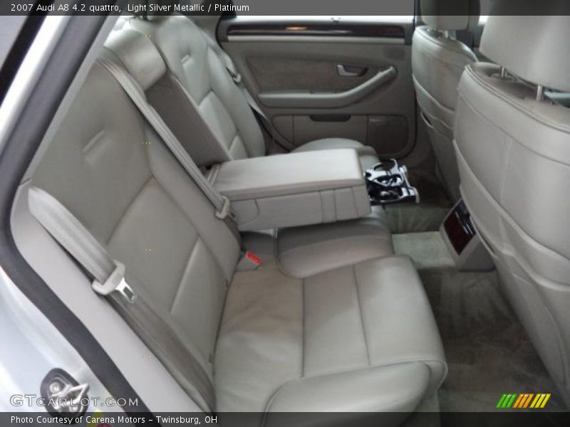Light Silver Metallic / Platinum 2007 Audi A8 4.2 quattro