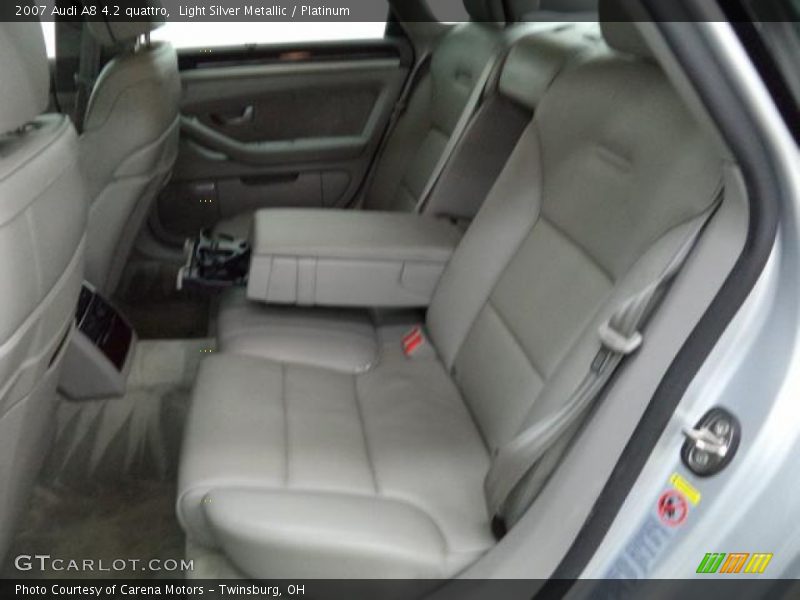 Light Silver Metallic / Platinum 2007 Audi A8 4.2 quattro