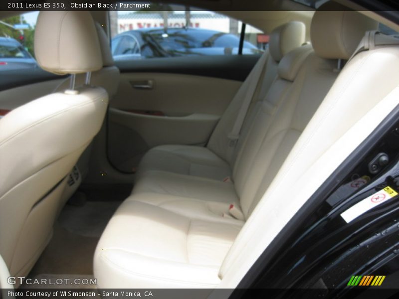 Obsidian Black / Parchment 2011 Lexus ES 350