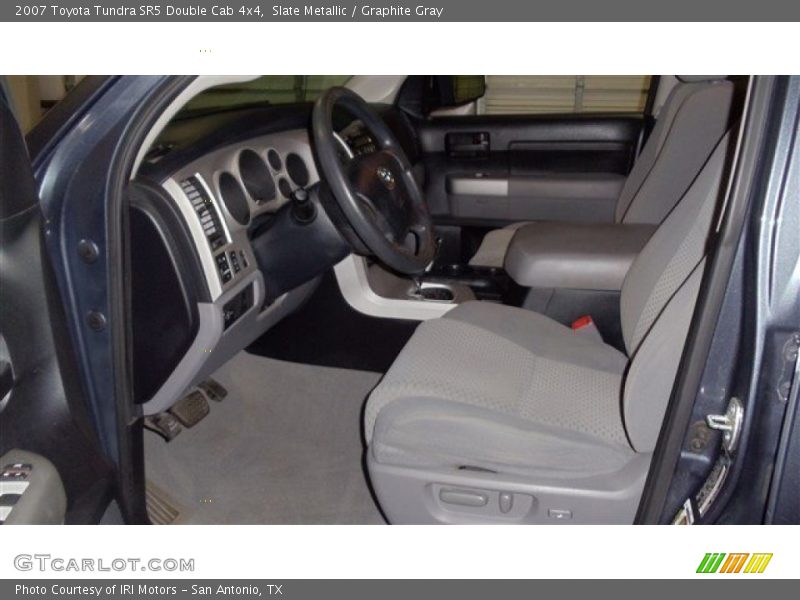 Slate Metallic / Graphite Gray 2007 Toyota Tundra SR5 Double Cab 4x4