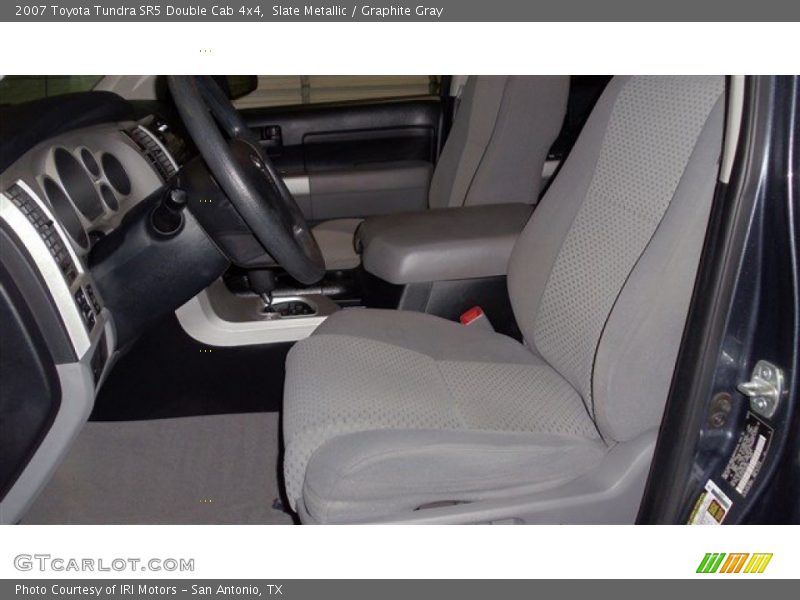 Slate Metallic / Graphite Gray 2007 Toyota Tundra SR5 Double Cab 4x4