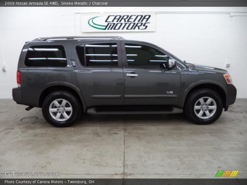 Smoke Metallic / Charcoal 2009 Nissan Armada SE 4WD