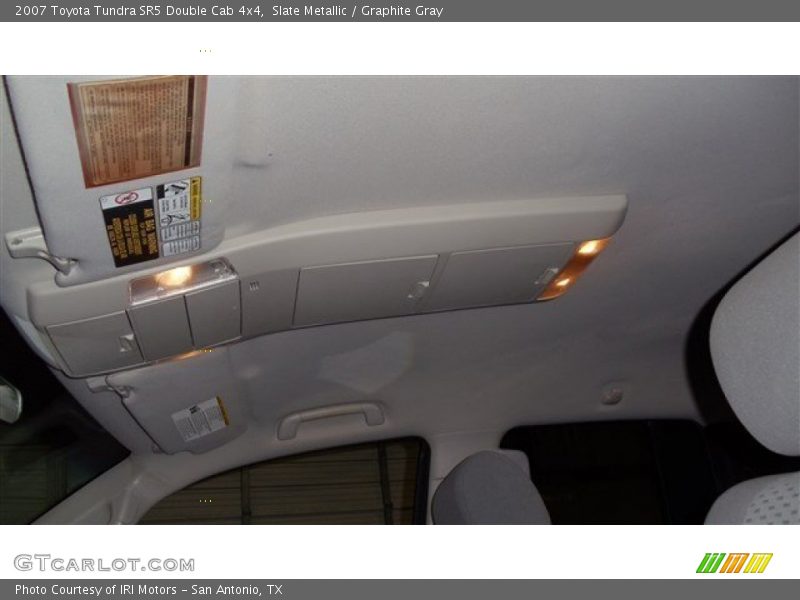 Slate Metallic / Graphite Gray 2007 Toyota Tundra SR5 Double Cab 4x4