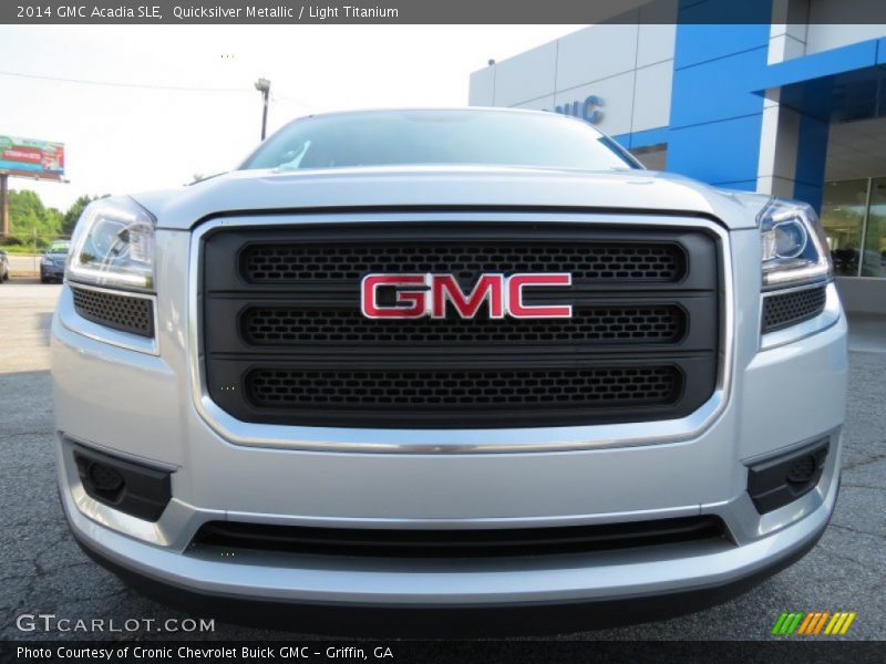 Quicksilver Metallic / Light Titanium 2014 GMC Acadia SLE