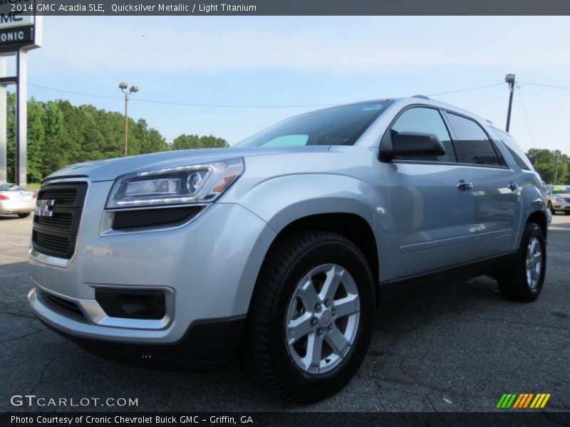 Quicksilver Metallic / Light Titanium 2014 GMC Acadia SLE