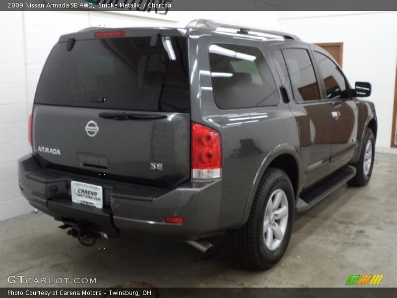 Smoke Metallic / Charcoal 2009 Nissan Armada SE 4WD