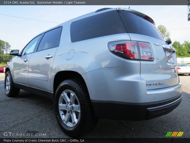 Quicksilver Metallic / Light Titanium 2014 GMC Acadia SLE