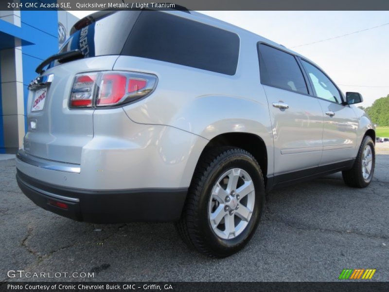 Quicksilver Metallic / Light Titanium 2014 GMC Acadia SLE