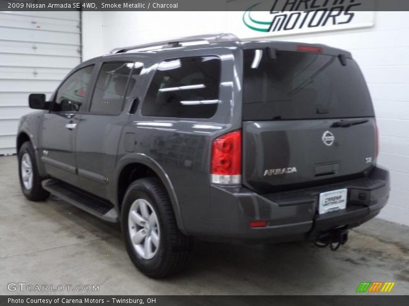 Smoke Metallic / Charcoal 2009 Nissan Armada SE 4WD