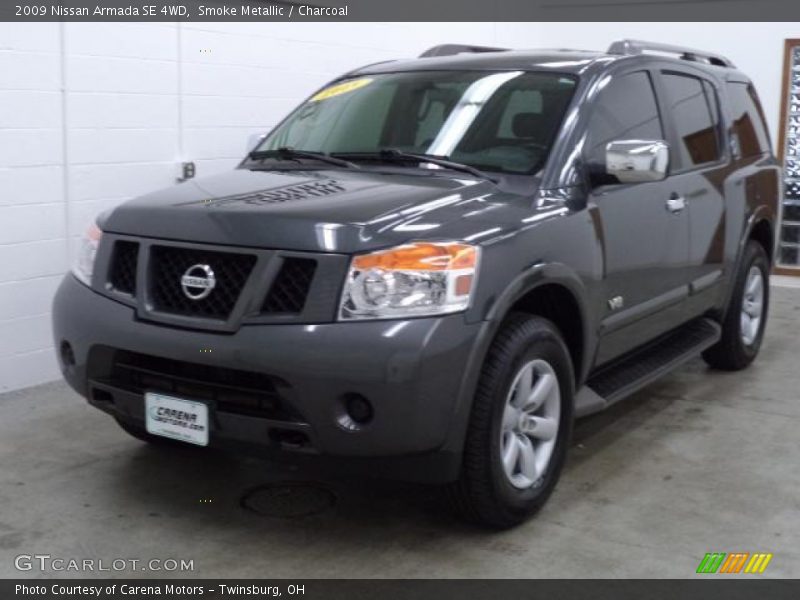 Smoke Metallic / Charcoal 2009 Nissan Armada SE 4WD