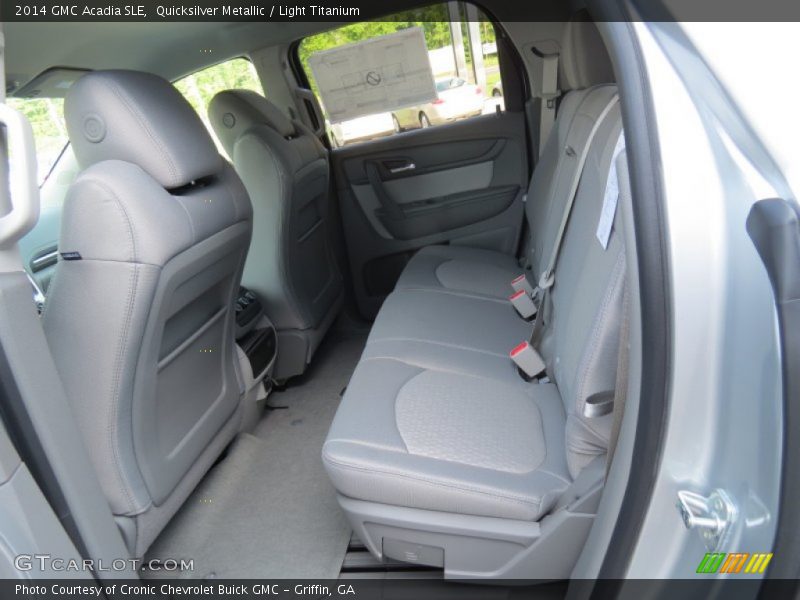 Rear Seat of 2014 Acadia SLE