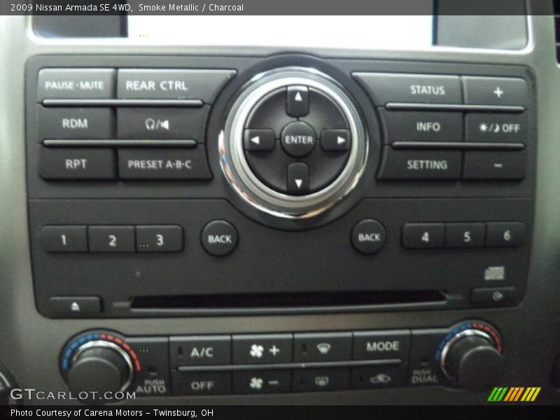 Smoke Metallic / Charcoal 2009 Nissan Armada SE 4WD