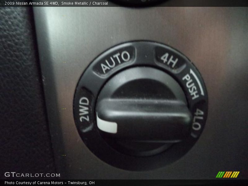 Smoke Metallic / Charcoal 2009 Nissan Armada SE 4WD