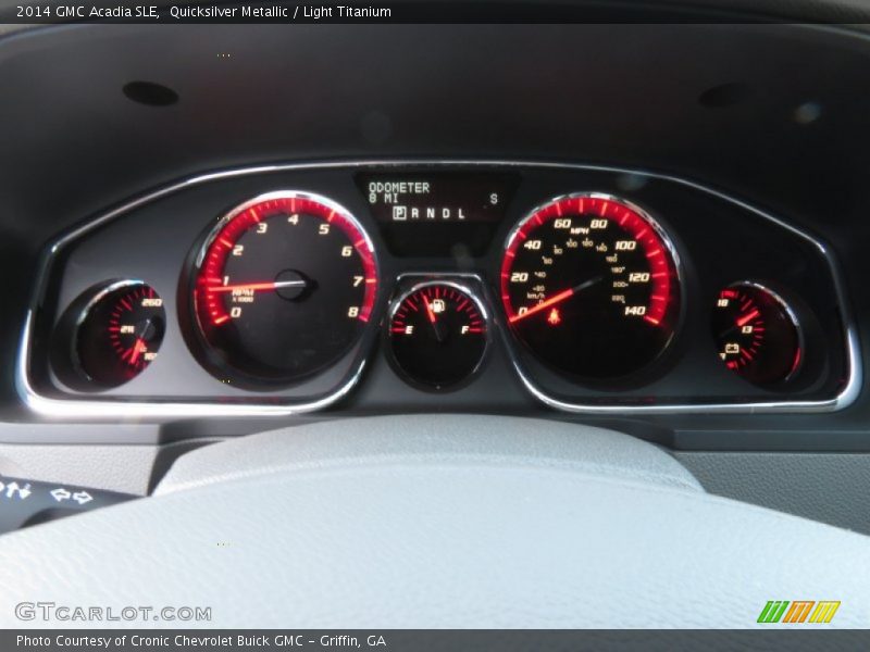  2014 Acadia SLE SLE Gauges
